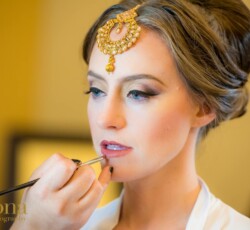 Last minute make up touch up